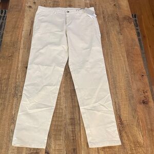 Mango Trouser Collection Dublino Dublin slim fit chinos Cream men’s 32 NWT